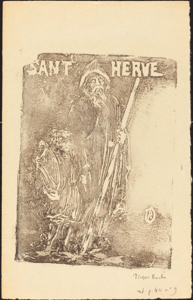 Saint Herve by Pierre Roche