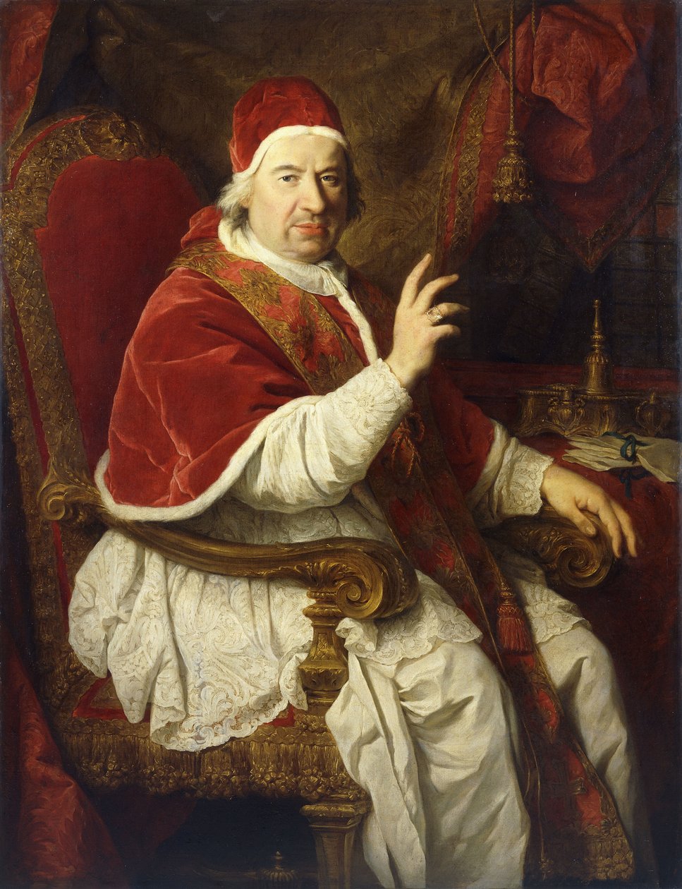 Portrait of Pope Benedict XIV by Pierre Subleyras