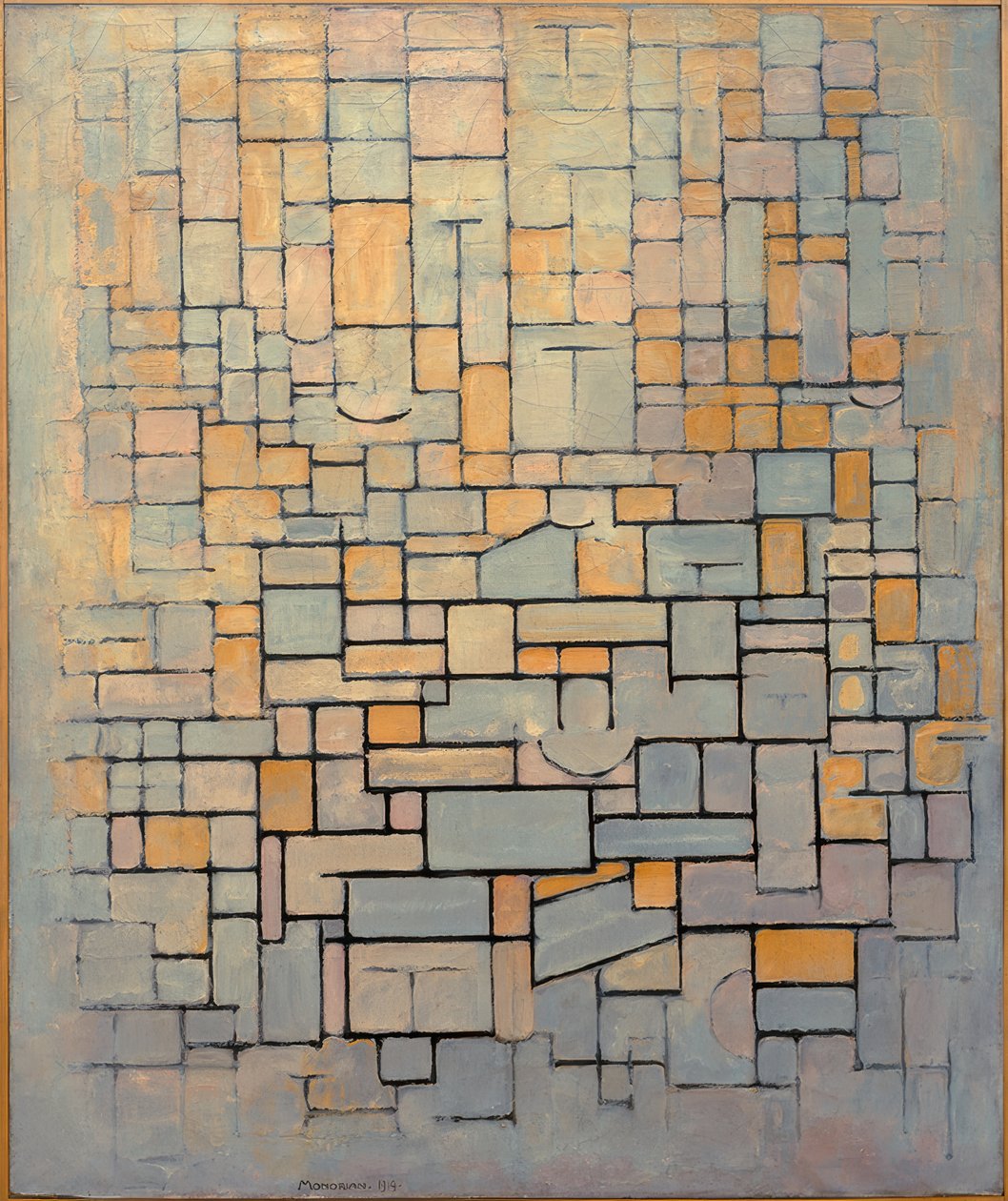 Tableau No. 1; Composition No. 1; Composition 7 by Piet Mondrian