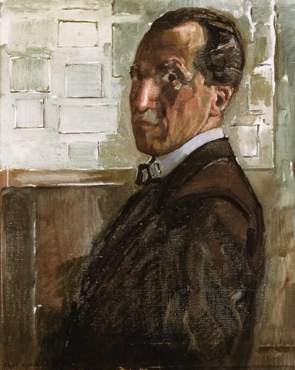 Self-Portrait by Piet Mondrian