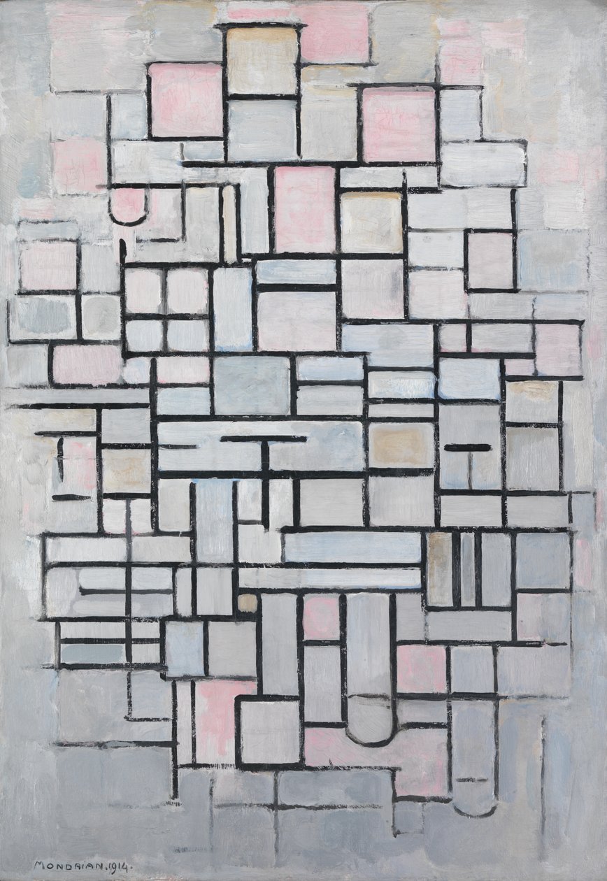 Composition No. IV by Piet Mondrian