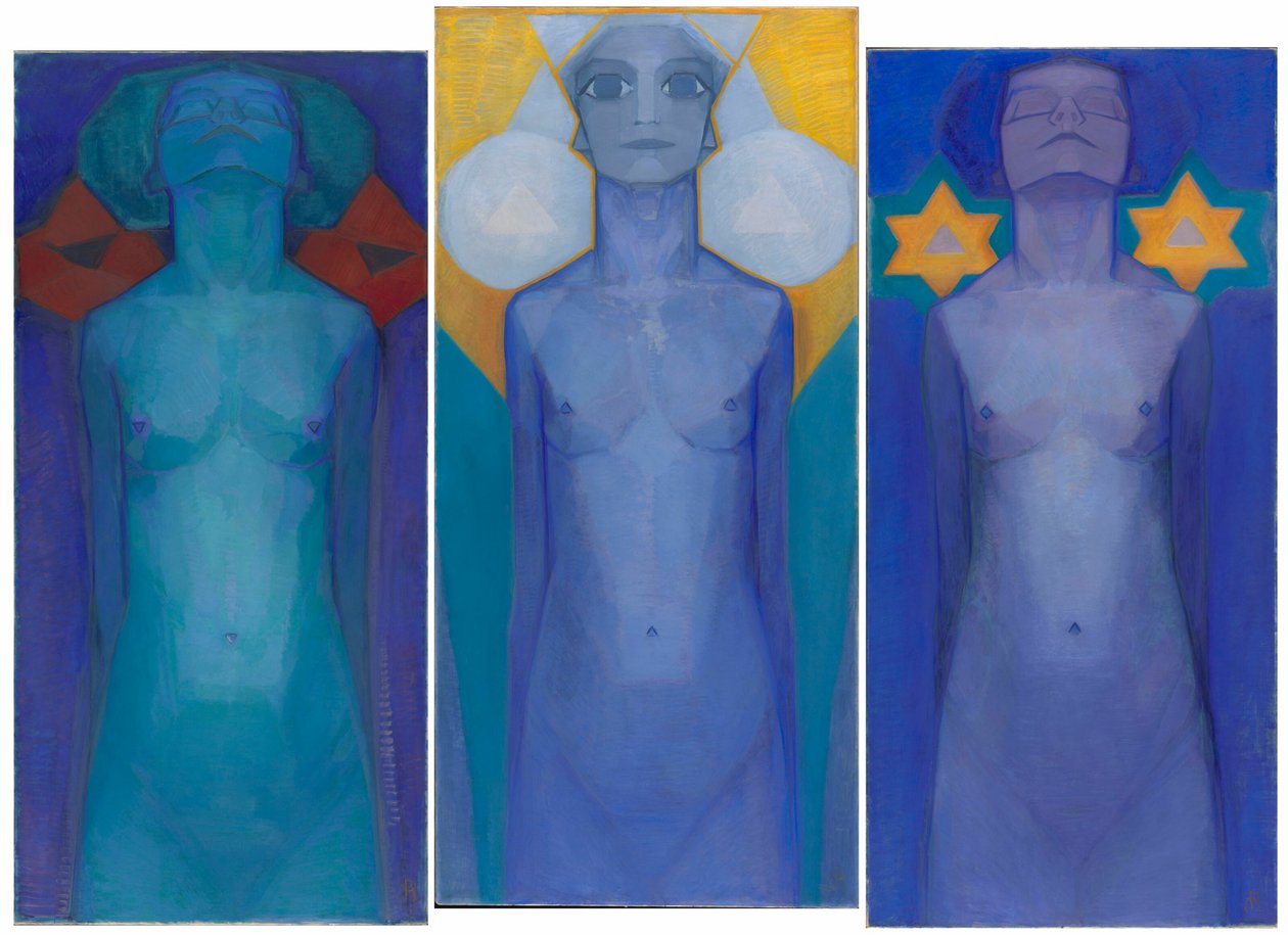 Evolution, 1911 by Piet Mondrian