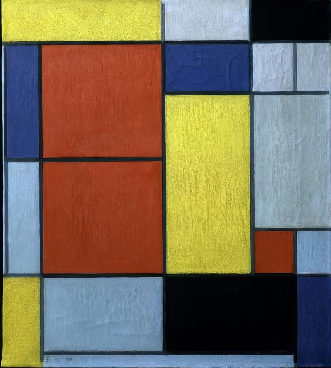 Composition II by Piet Mondrian