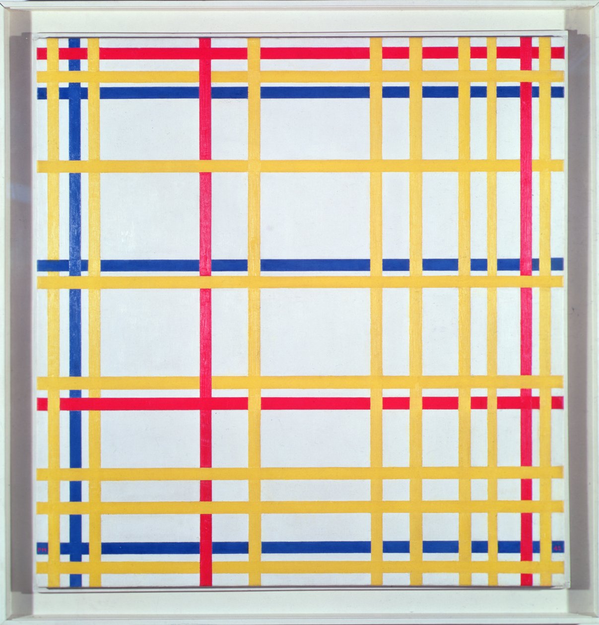 New York City I by Piet Mondrian
