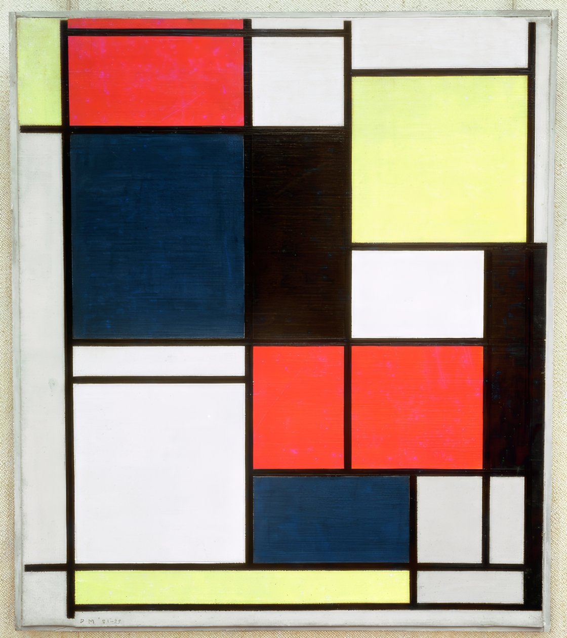 Tableau II by Piet Mondrian