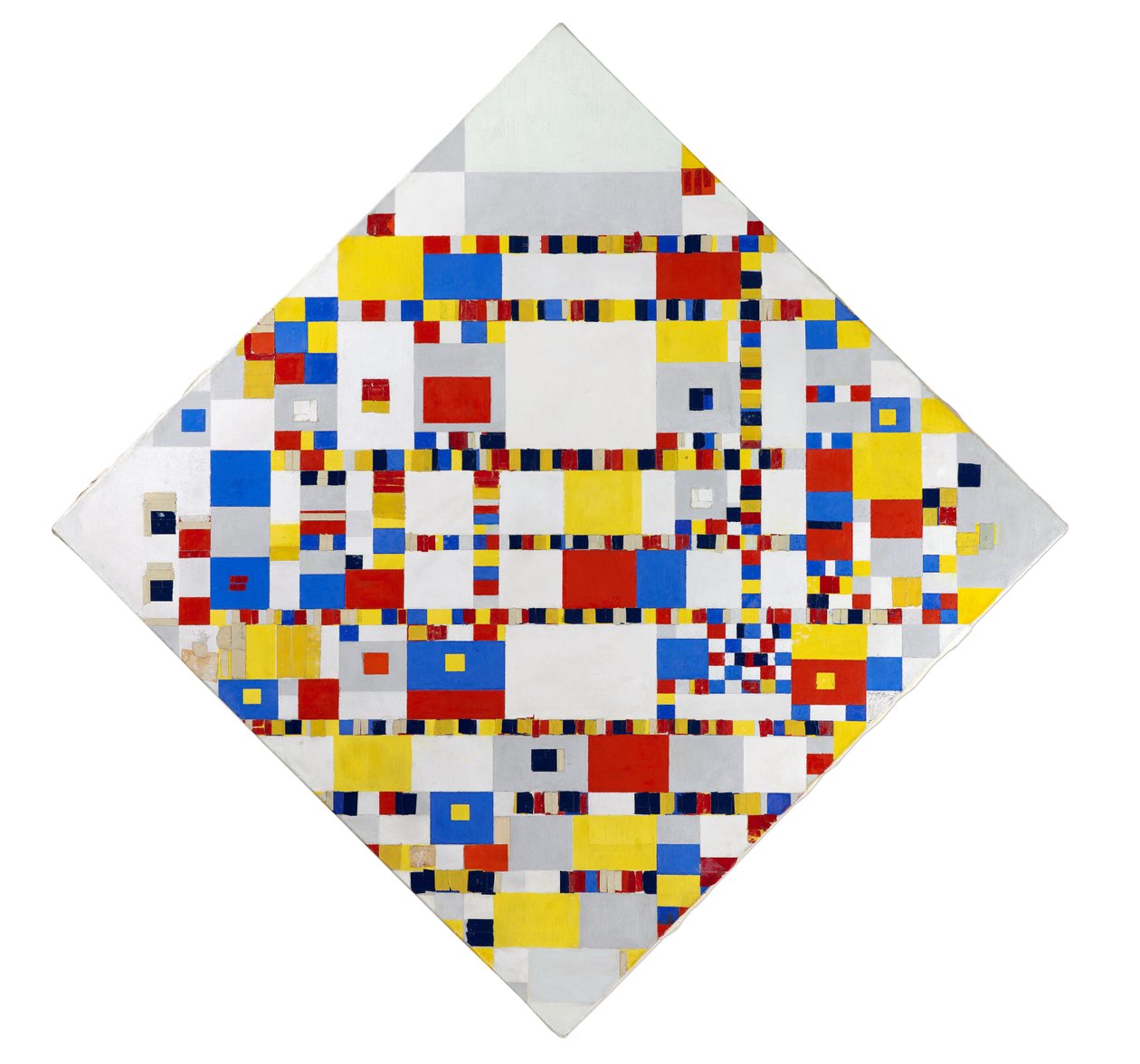 Victory Boogie Woogie (unfinished) by Piet Mondrian