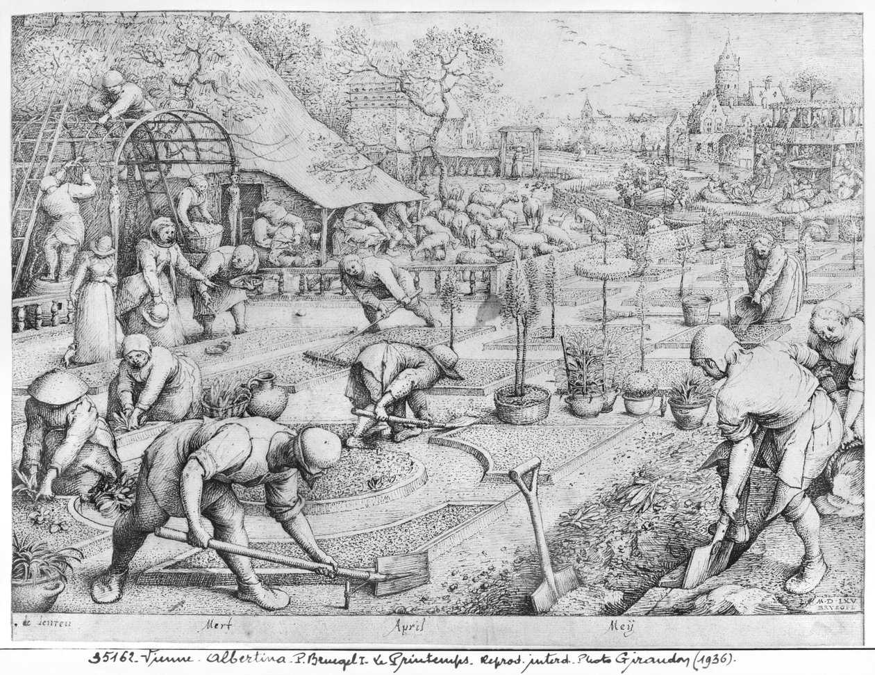 Spring by Pieter Bruegel the Elder