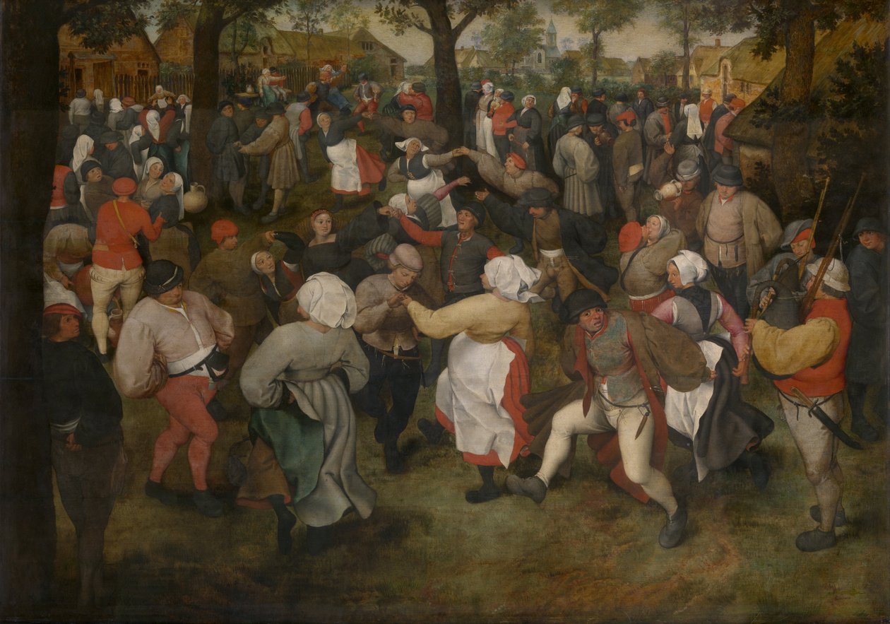 The Dance of the Bride by Pieter Bruegel the Elder