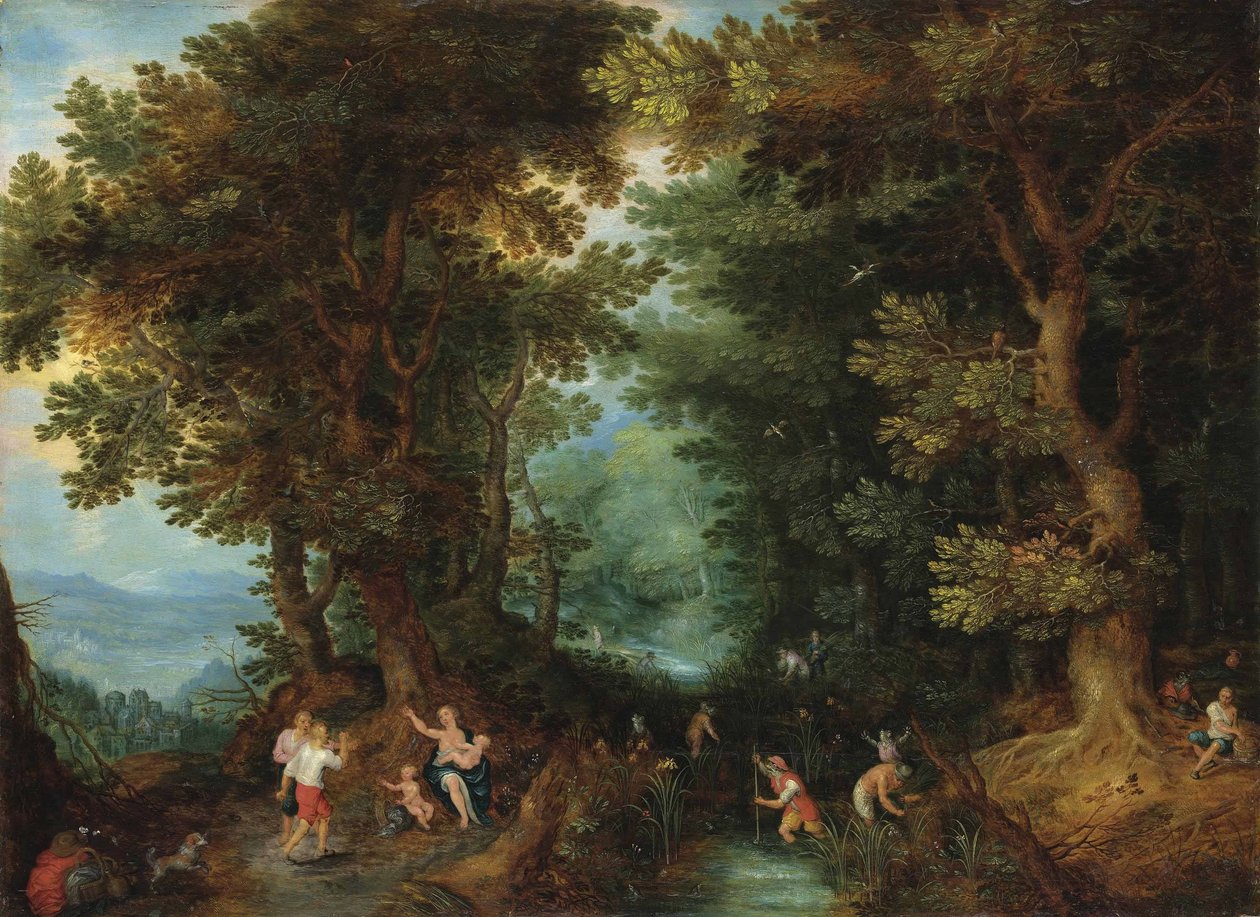 Latona Turned the Lycian Peasants into Frogs by Pieter Brueghel the Younger