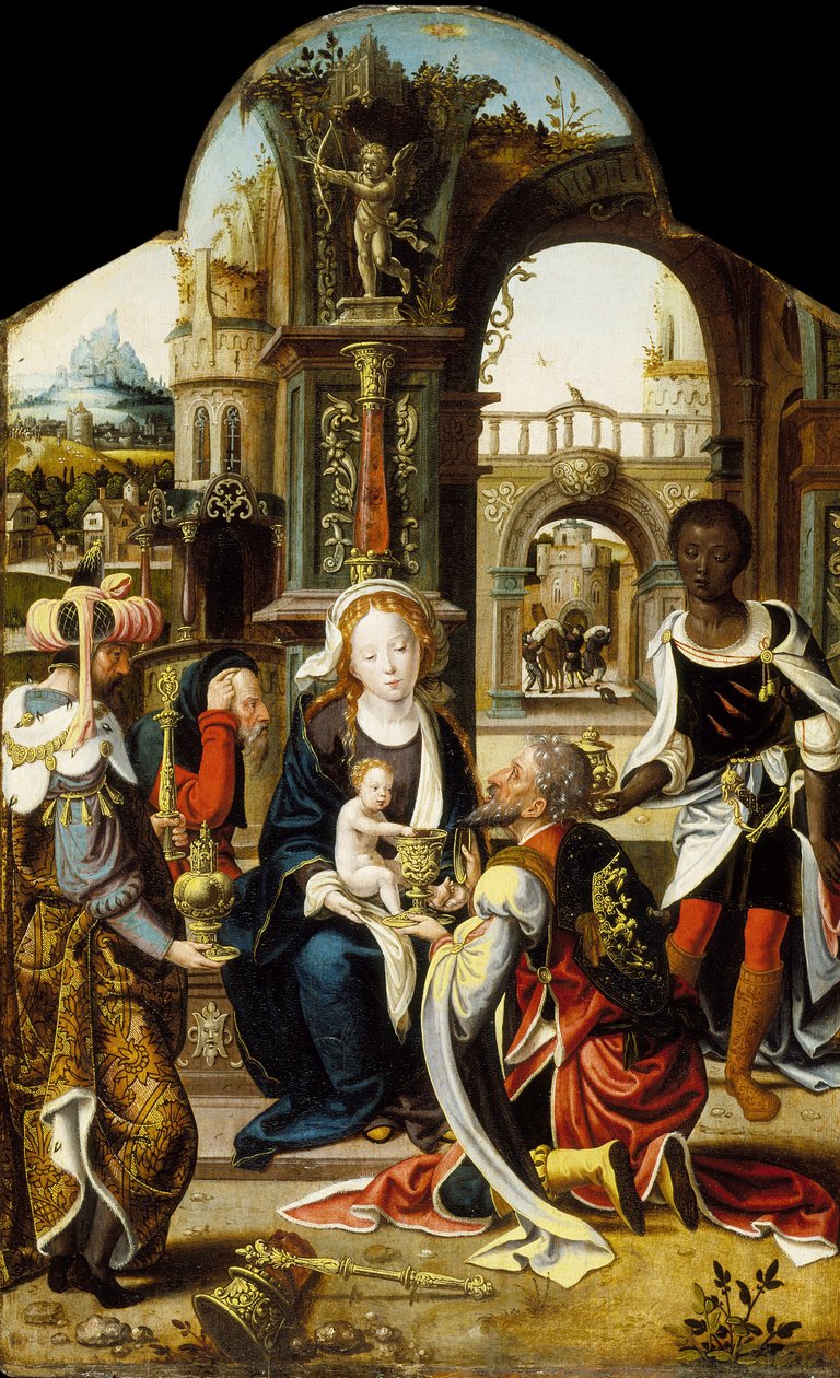 The Adoration of the Magi by Pieter Coecke van Aelst