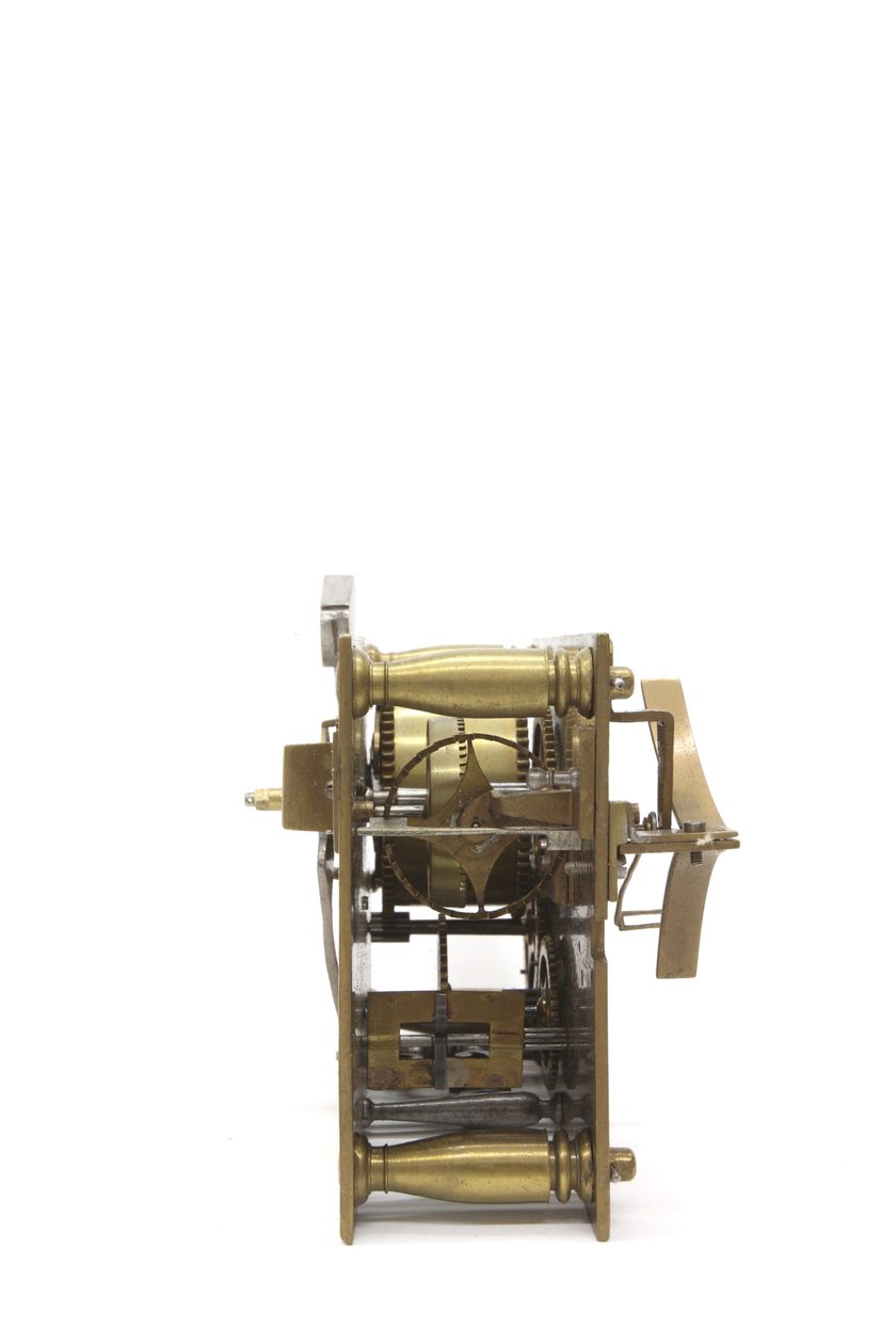 The movement, of a table clock, from above by Pieter Visbach