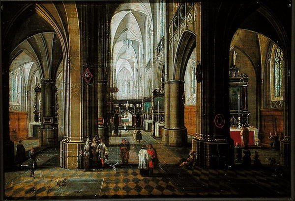 Interior of a Church by Pieter the Elder Neefs
