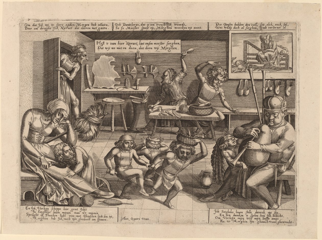 The Dissolute Household by Pieter Balten