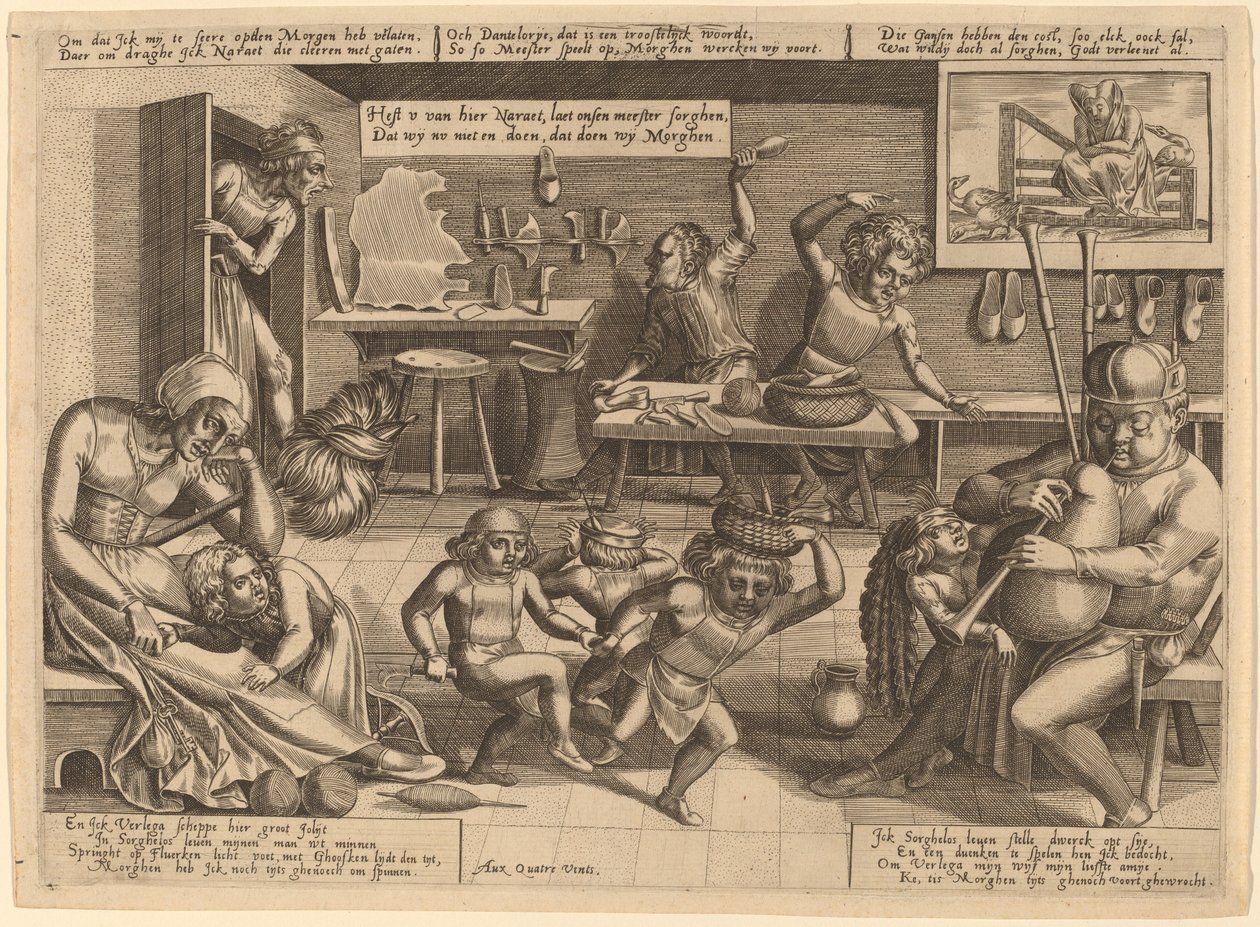 The Dissolute Household by Pieter Balten