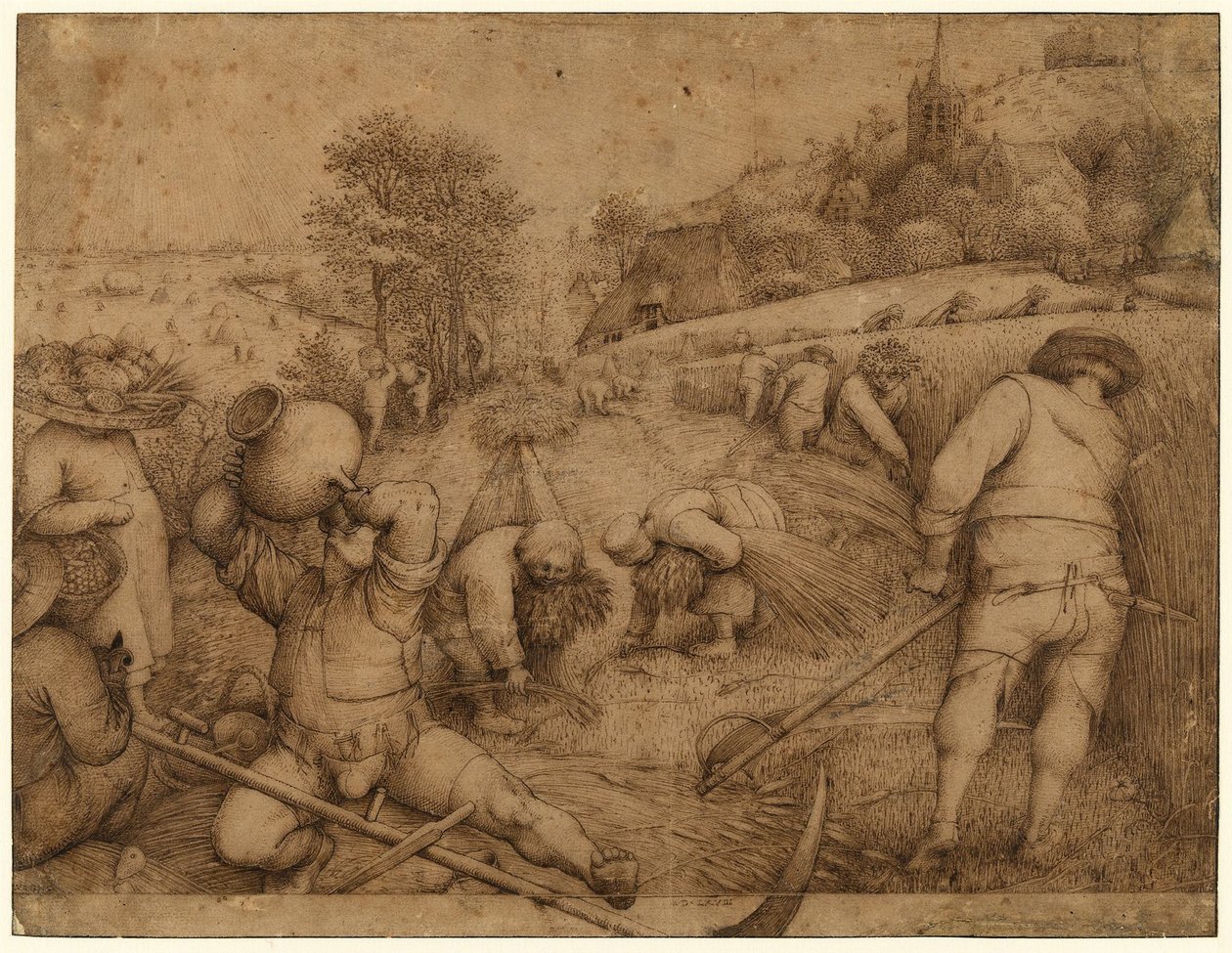 Summertime by Pieter Brueghel the Elder