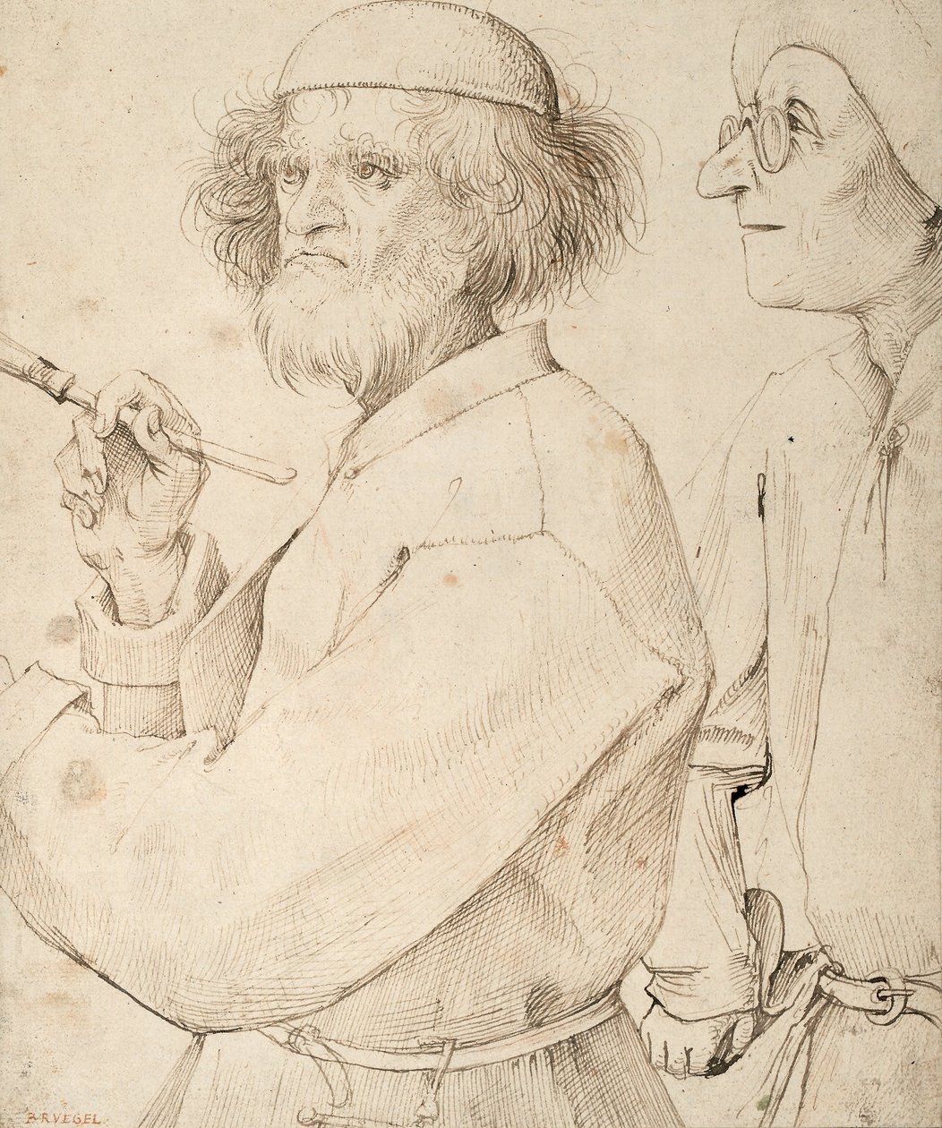 The Painter and the Buyer by Pieter Brueghel the Elder