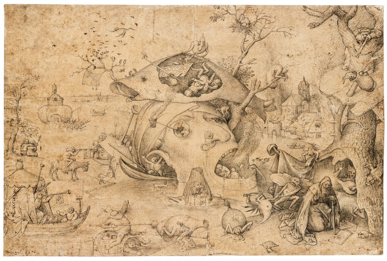 The Temptation of Saint Anthony by Pieter Brueghel the Elder