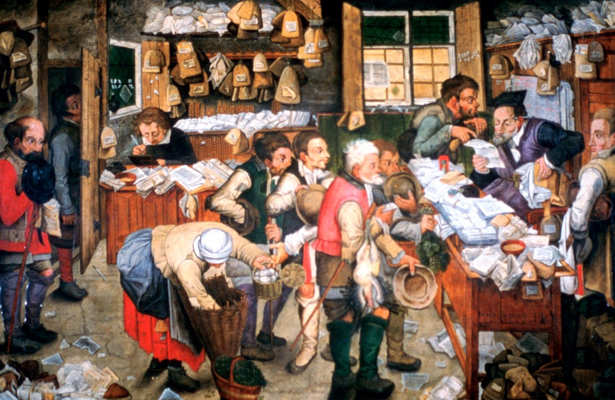Rent Day by Pieter Brueghel the Younger