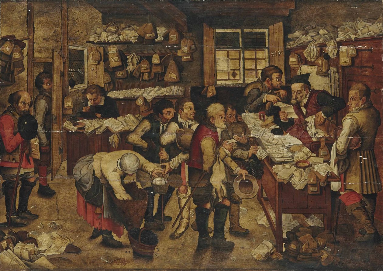 The Payment of the Tithes by Pieter Brueghel the Younger