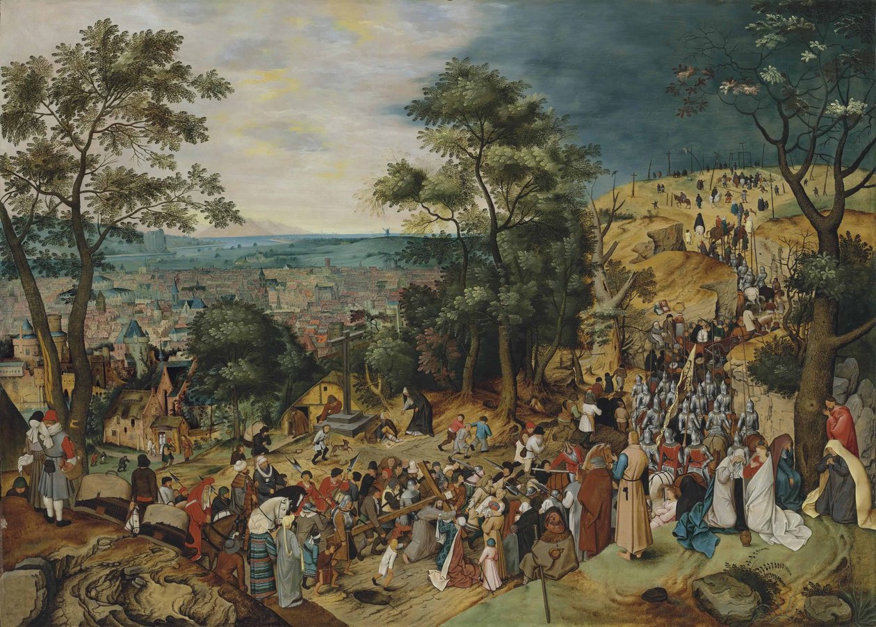 The Road to Calvary by Pieter Brueghel the Younger