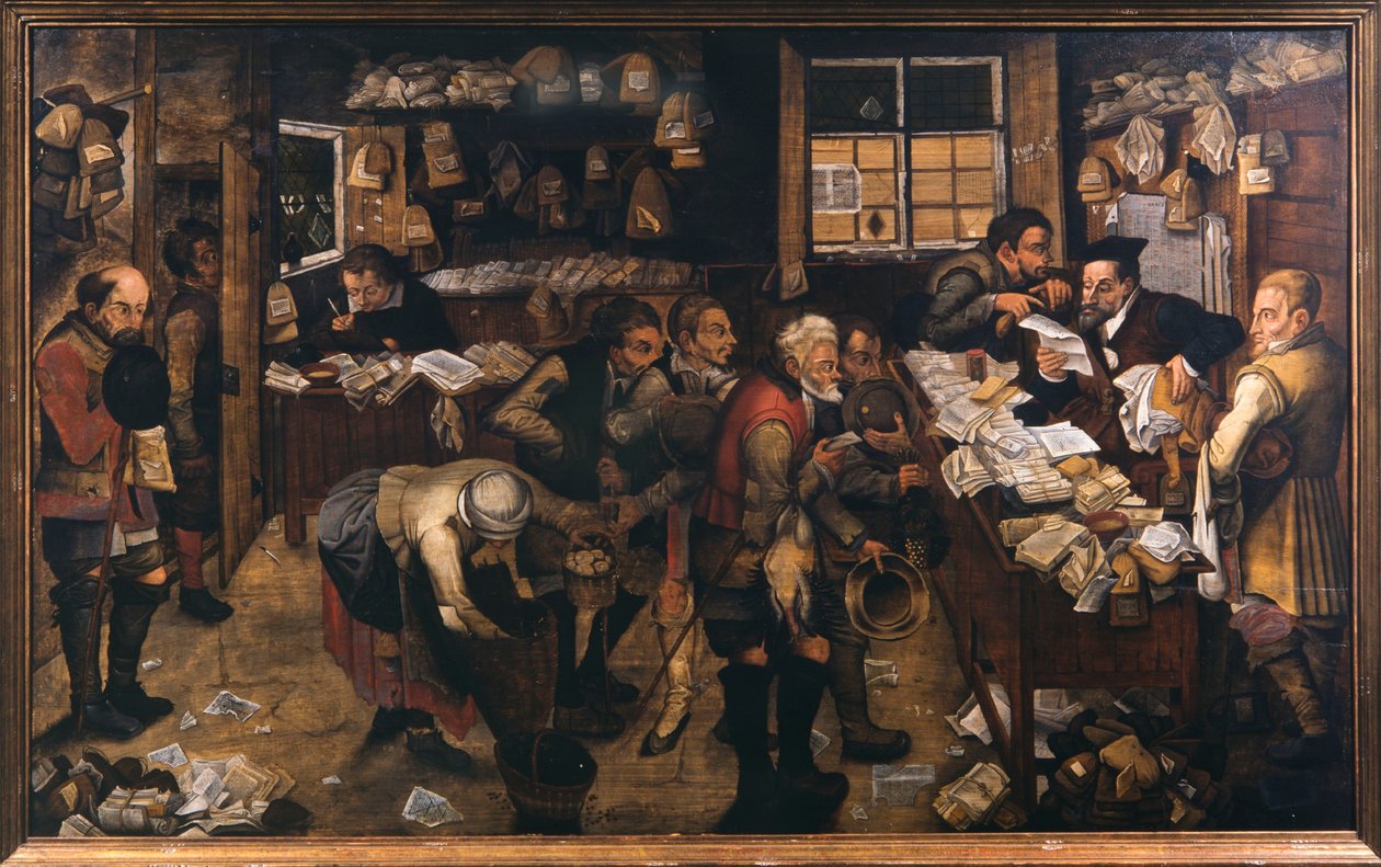 The Village Lawyer by Pieter Brueghel the Younger