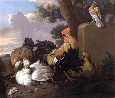 Birds in a Landscape by Pieter Casteels
