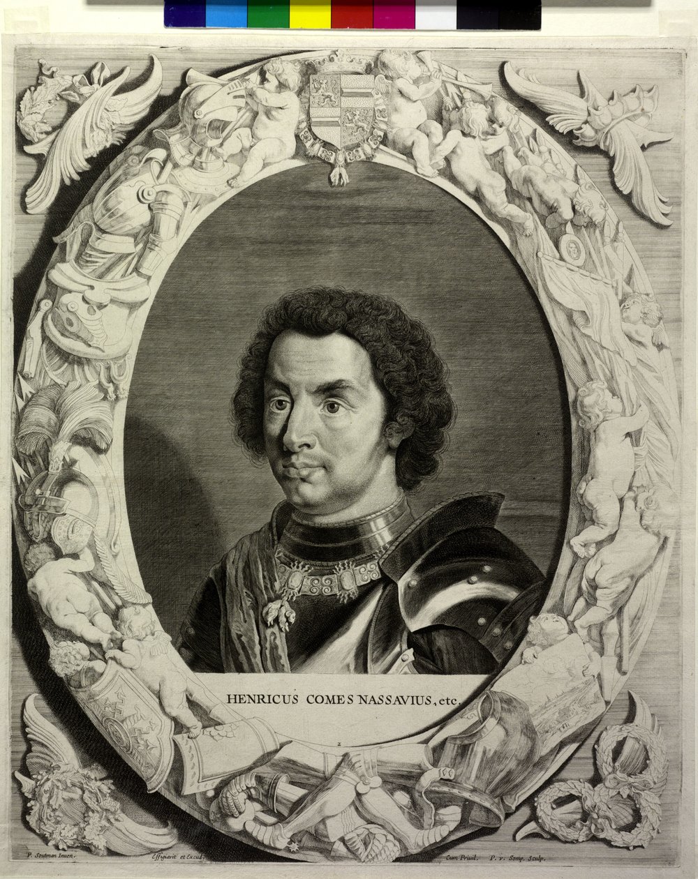 Count of Nassau Henry III by Pieter Claesz Soutman