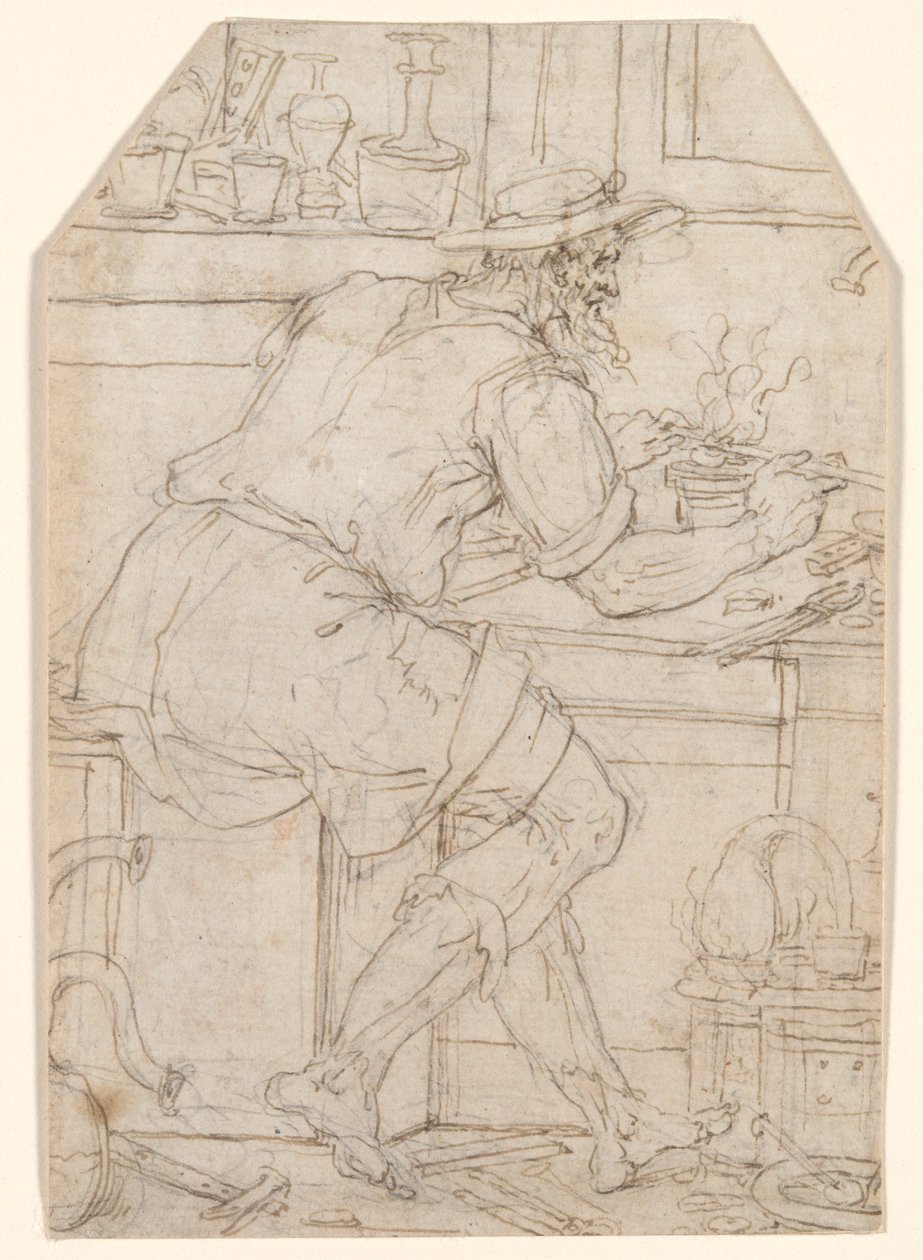 Artisan at Work by Pieter Coecke van Aelst