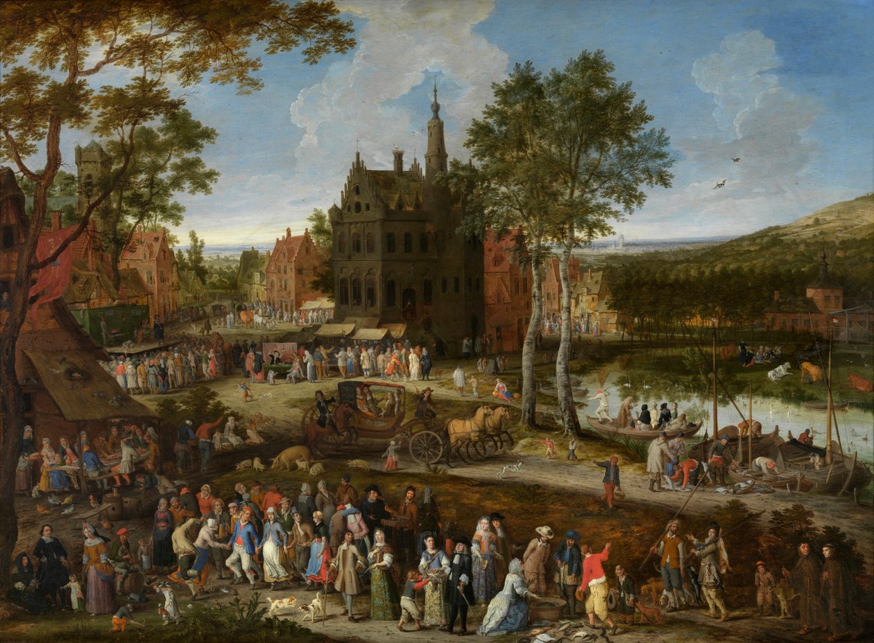 Flemish Fair by Peeter Gijsels