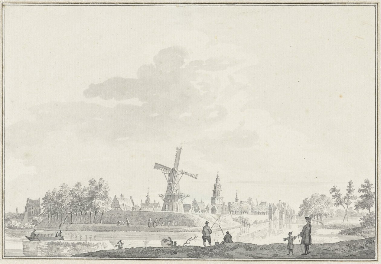 View of the City of Buren by Pieter Jan van Liender