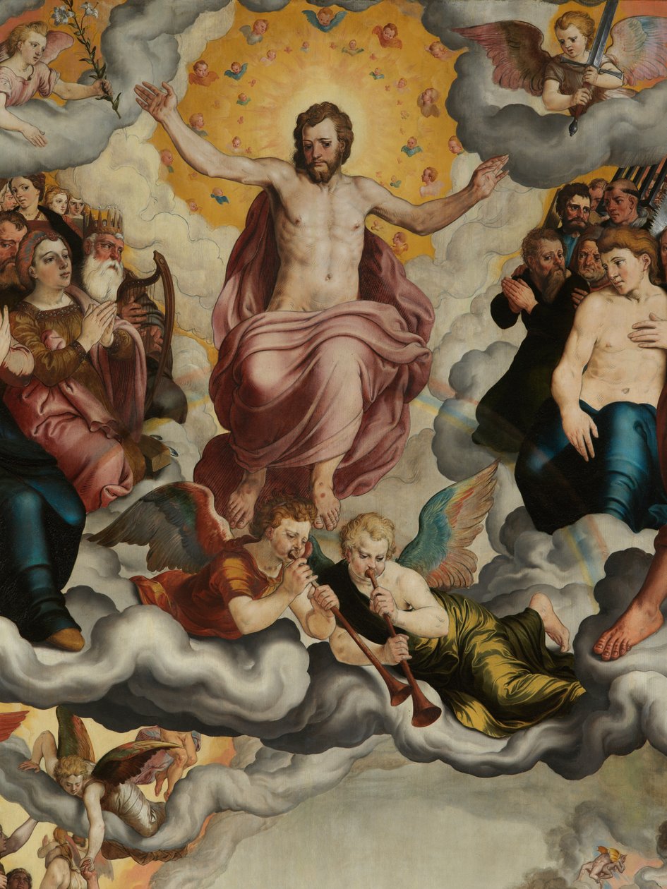 The Last Judgement (detail) by Pieter Jansz. Pourbus