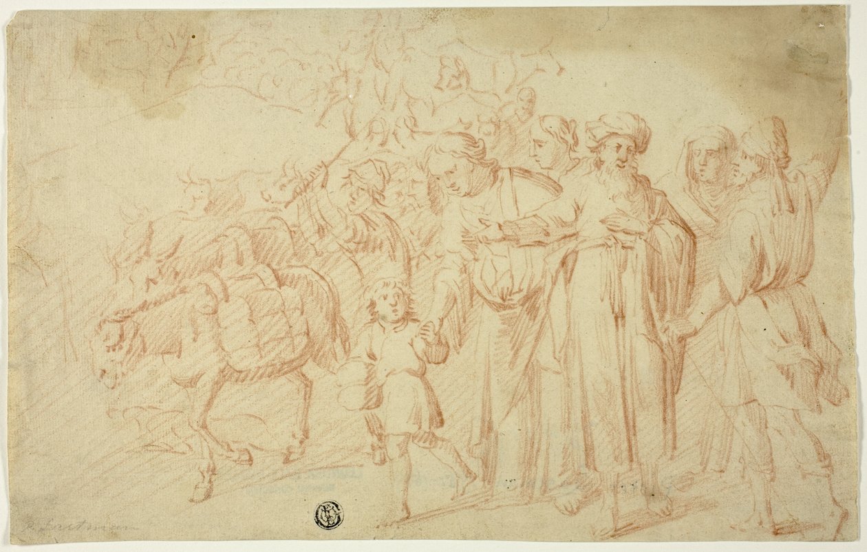 Joseph and His Brothers in Egypt by Pieter Lastman