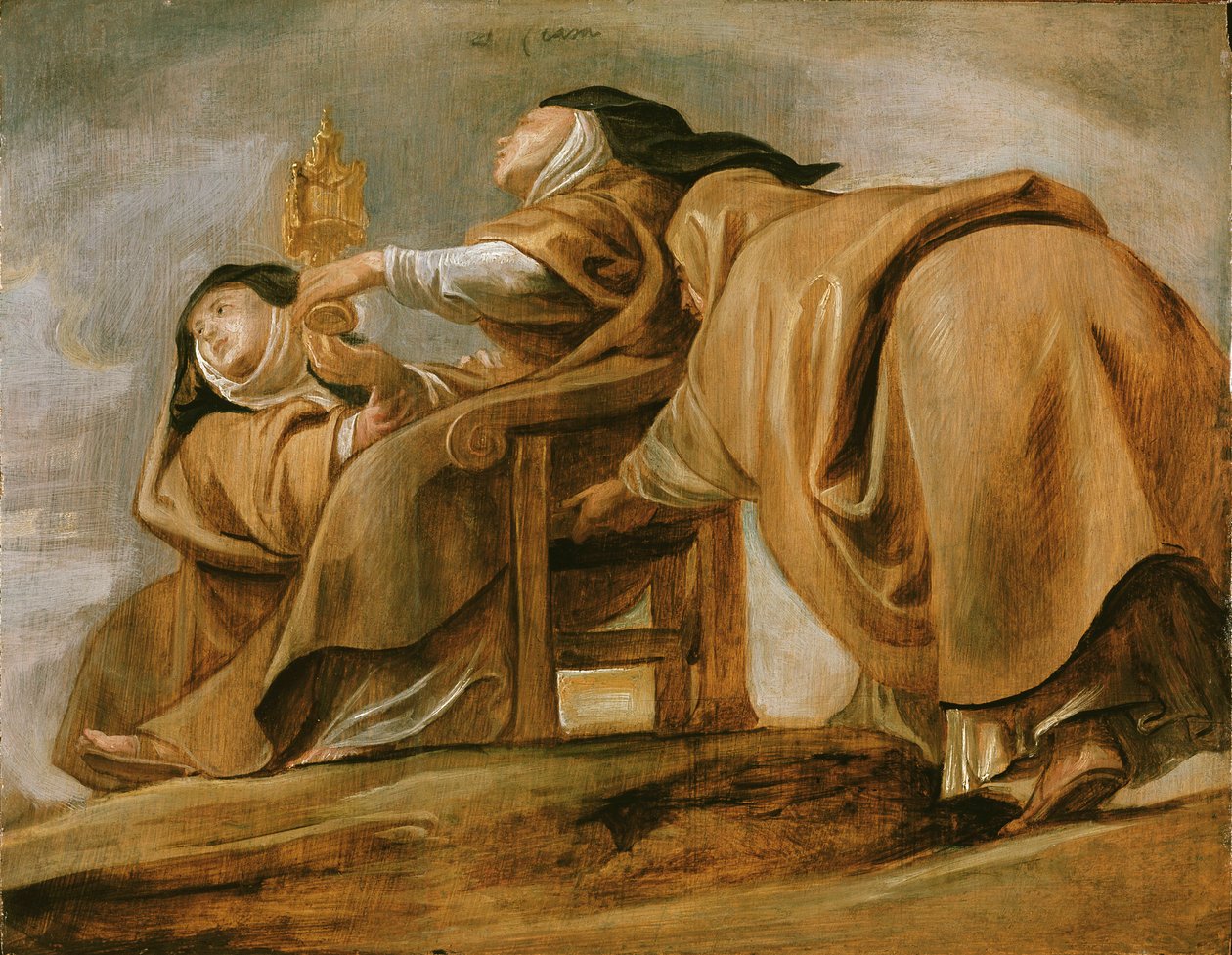 Saint Clare of Assisi by Pieter Paul Rubens