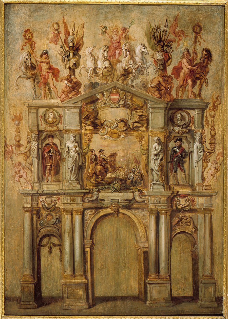 The Arch of Ferdinand, ca 1634 by Pieter Paul Rubens