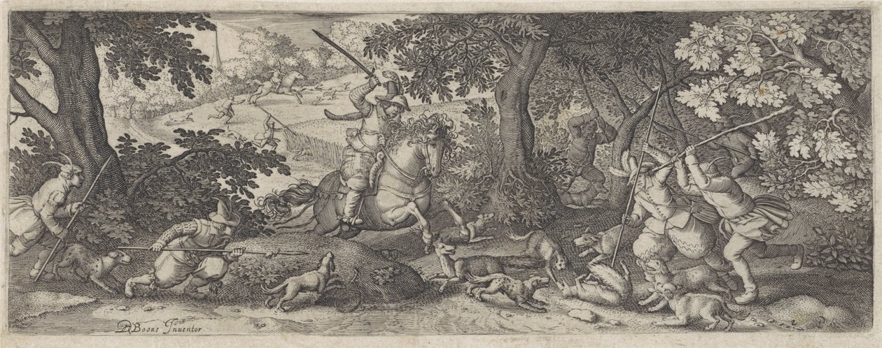Fox Hunt by Pieter Serwouters