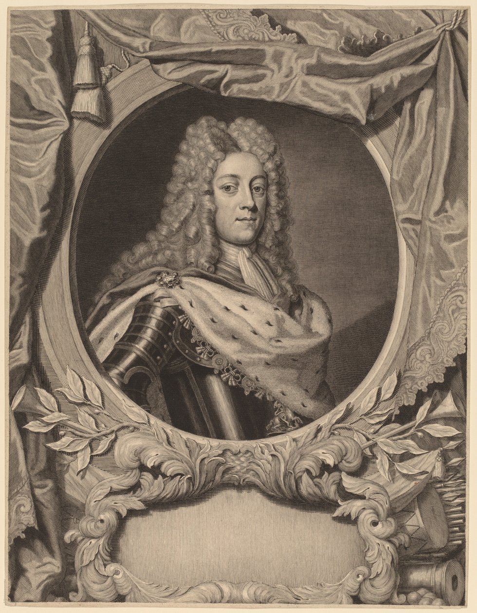 King George II by Pieter Stevens van Gunst