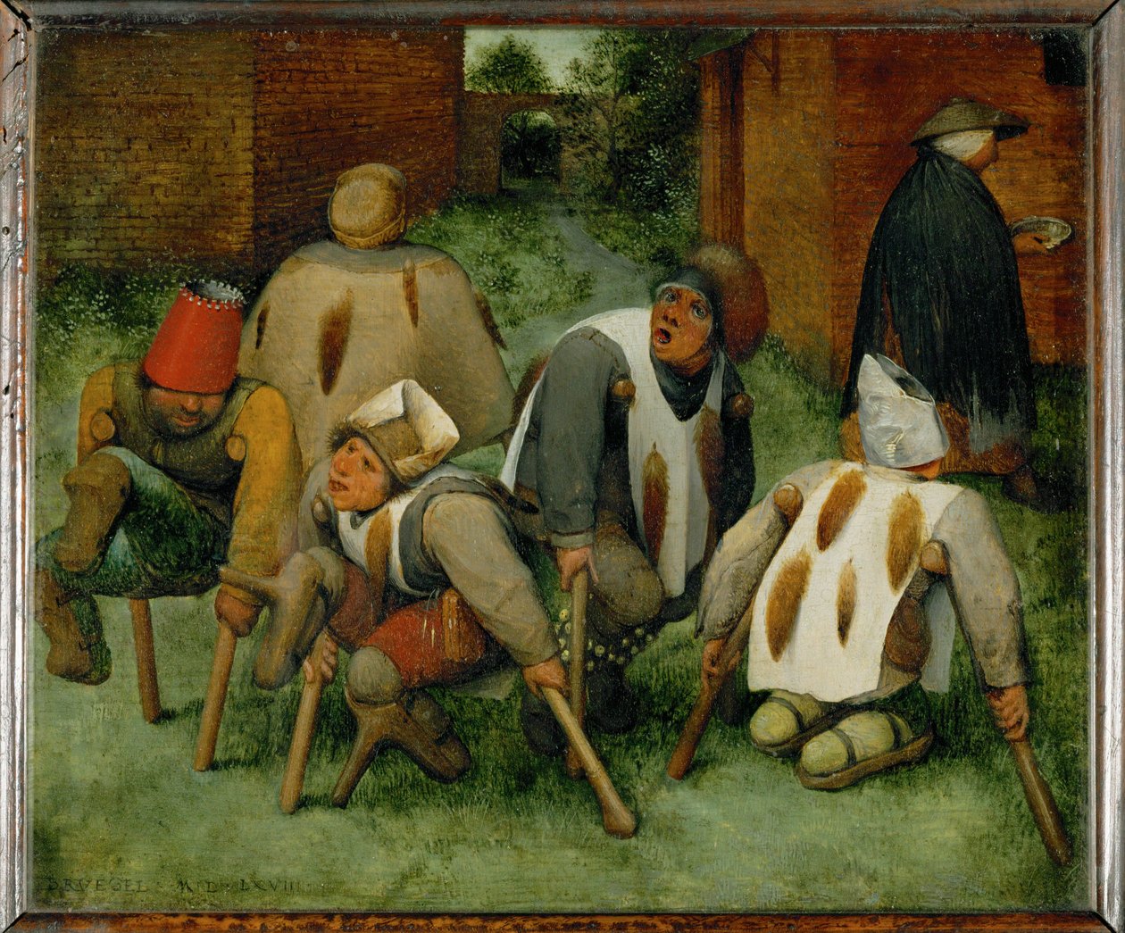 The Cripples by Pieter The Elder Brueghel