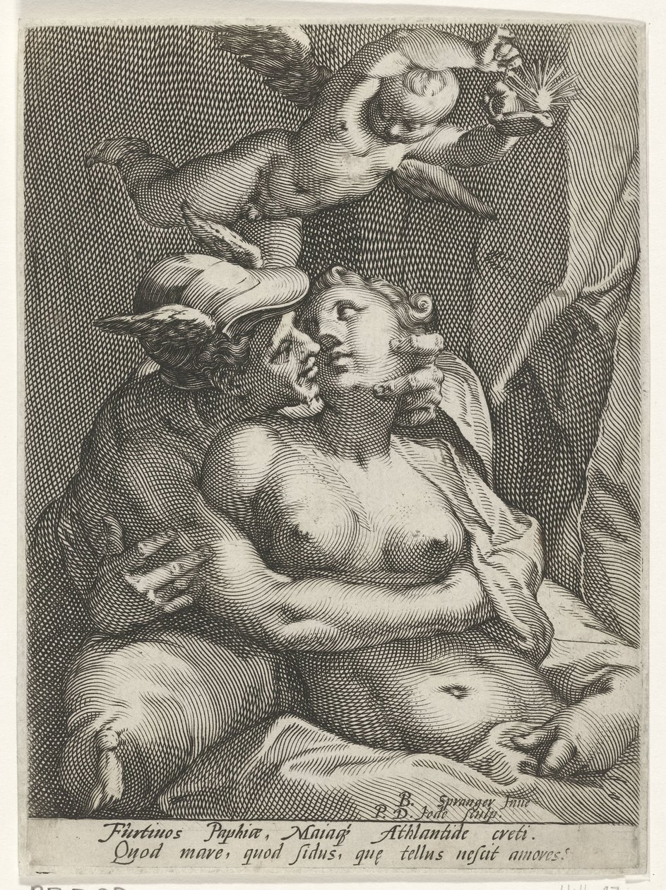 Venus and Mercury by Pieter de Jode (I)
