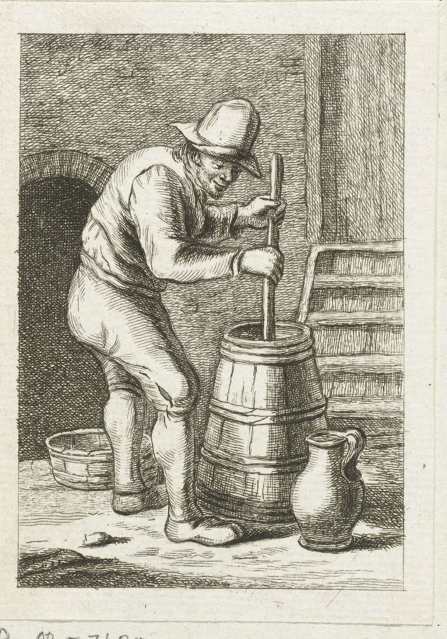 Churning Man by Pieter de Mare