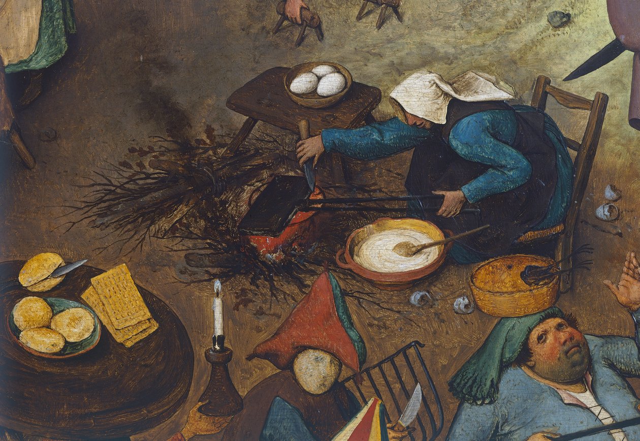 Fight Between Carnival and Lent by Pieter Bruegel the Elder