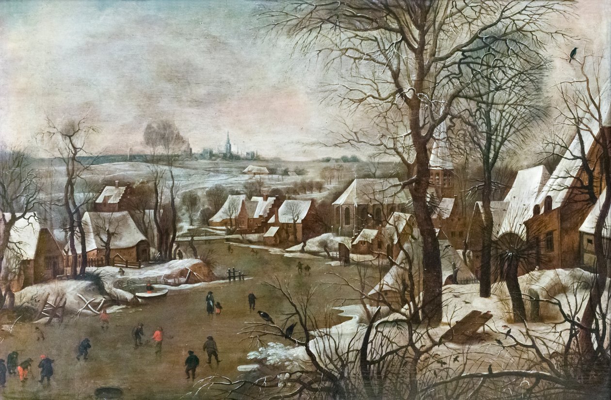 Winter Landscape by Pieter the Younger Brueghel