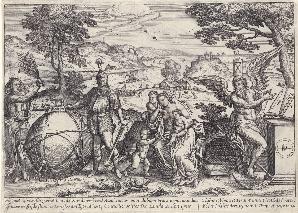 The Upside-Down World by Pieter van der Borcht (I)