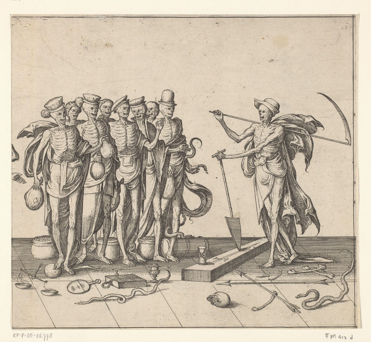 Funeral Procession by Pieter van der Borcht (I)