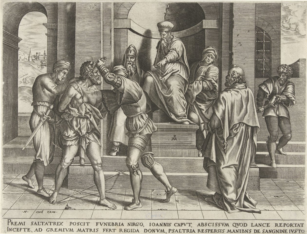 The Arrest of John the Baptist by Pieter van der Heyden