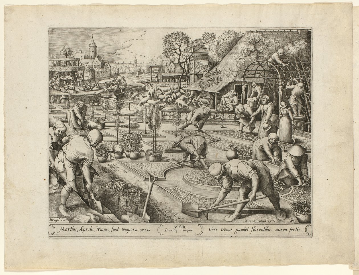 Spring, from The Four Seasons by Pieter van der Heyden