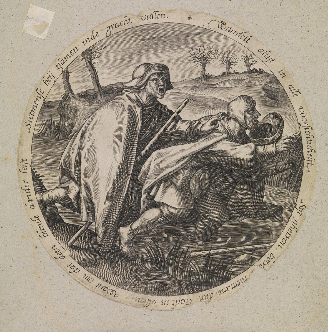 The Blind Leading the Blind by Pieter van der Heyden
