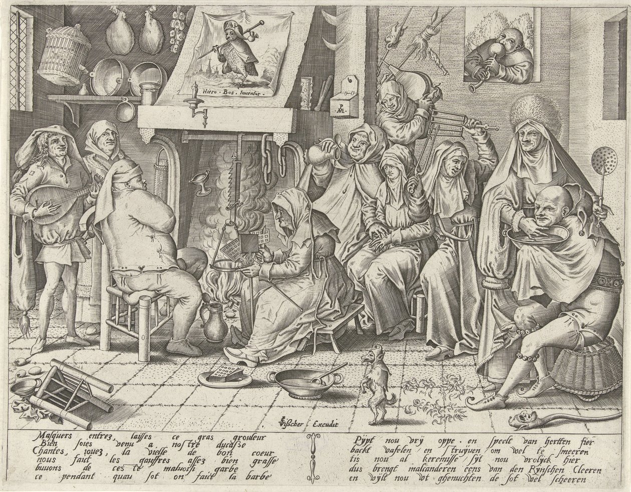 Shrovetide by Pieter van der Heyden