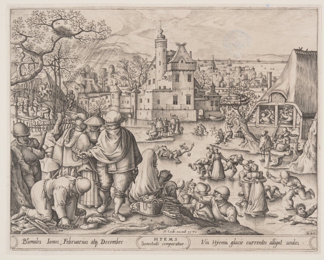 Winter by Pieter van der Heyden