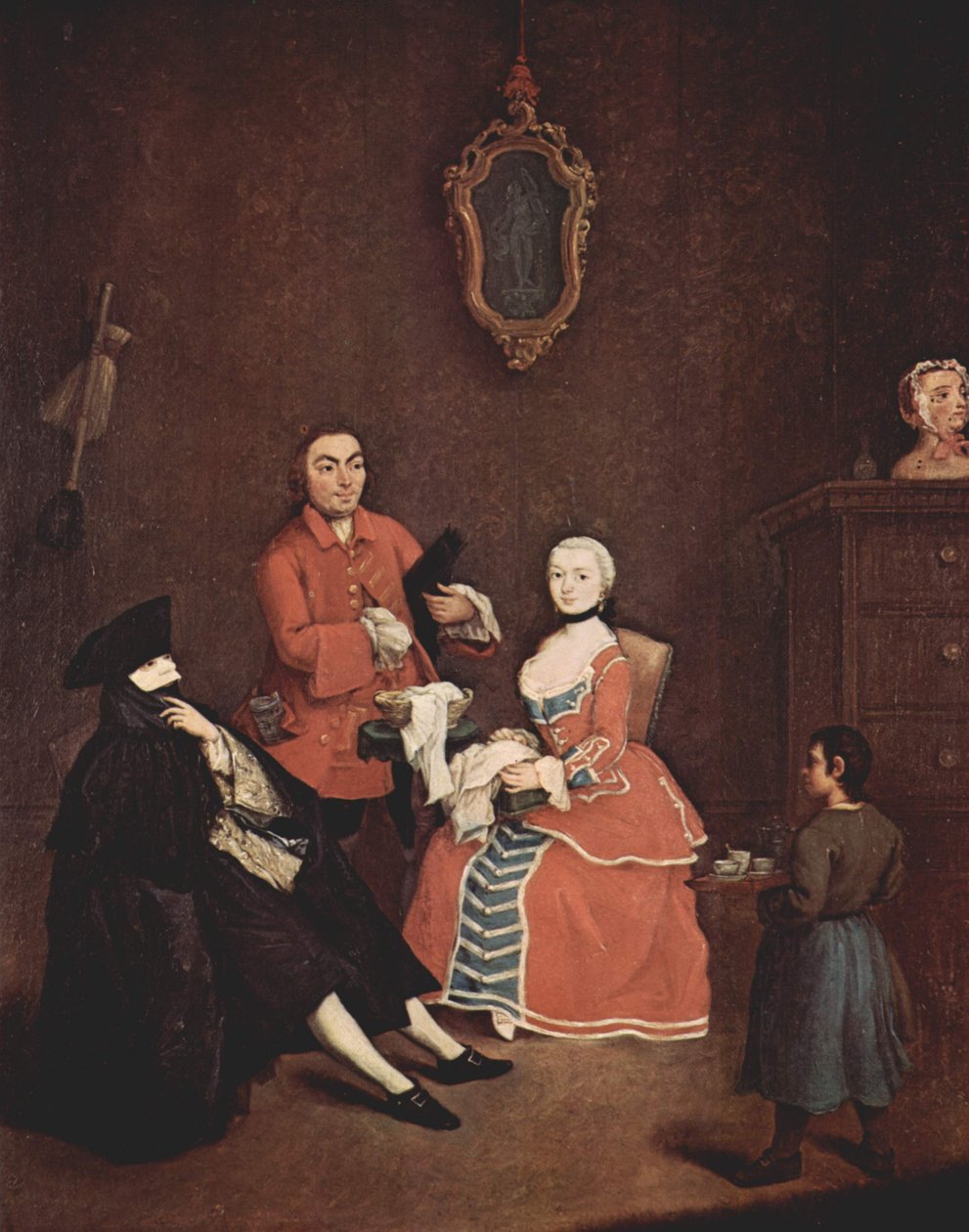 The Barber by Pietro Longhi