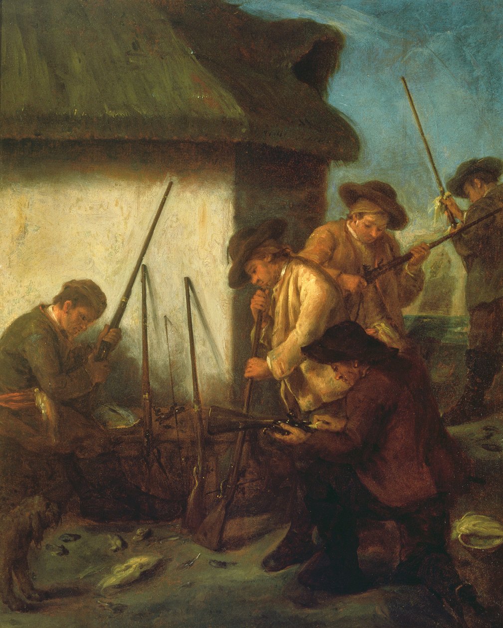 Preparing the Guns by Pietro Longhi